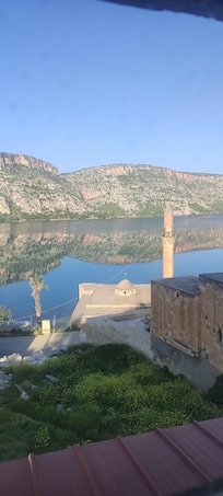 Odanın penceresinden harika bir görüntü
