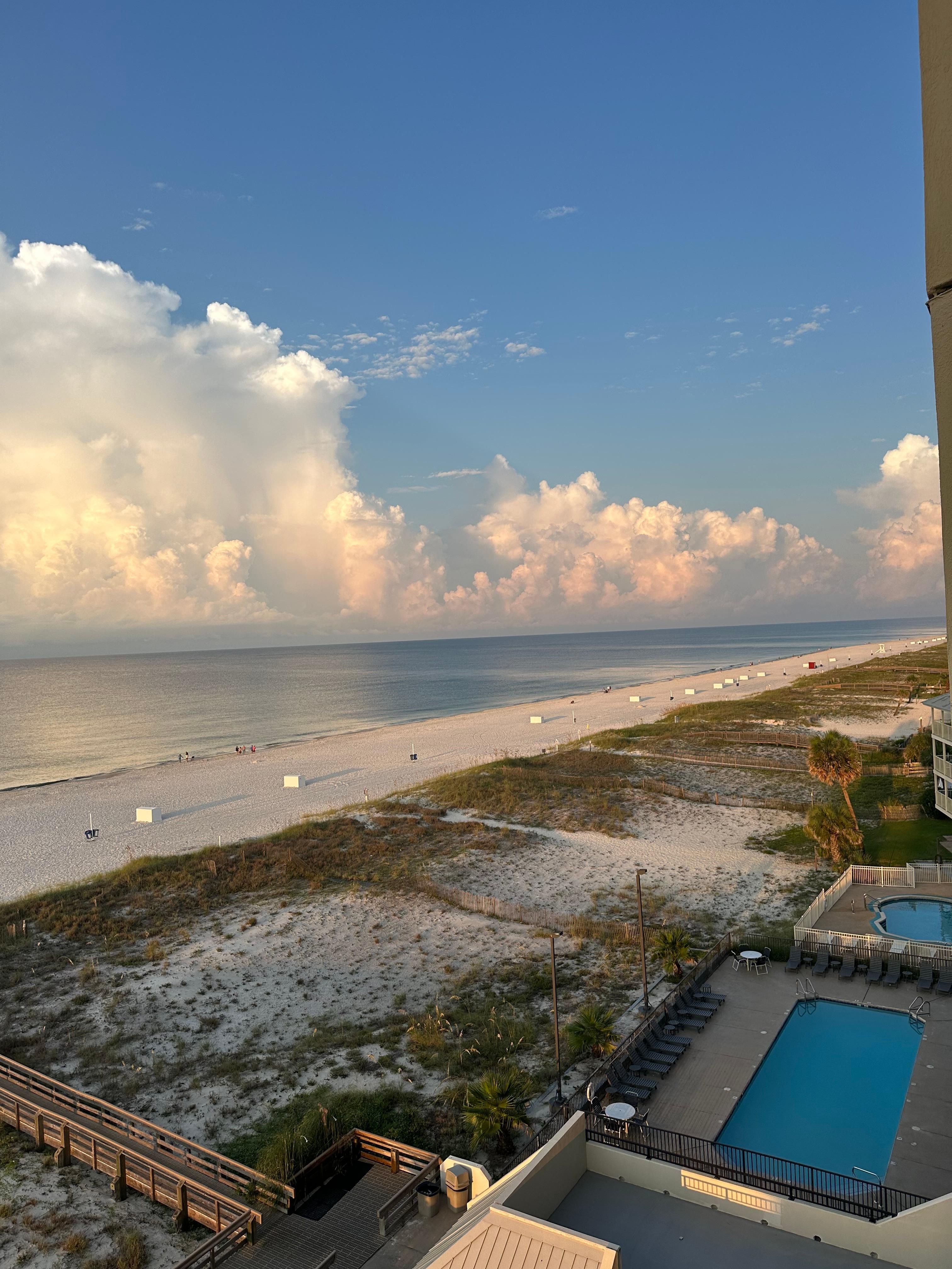 View from balcony. 🤩