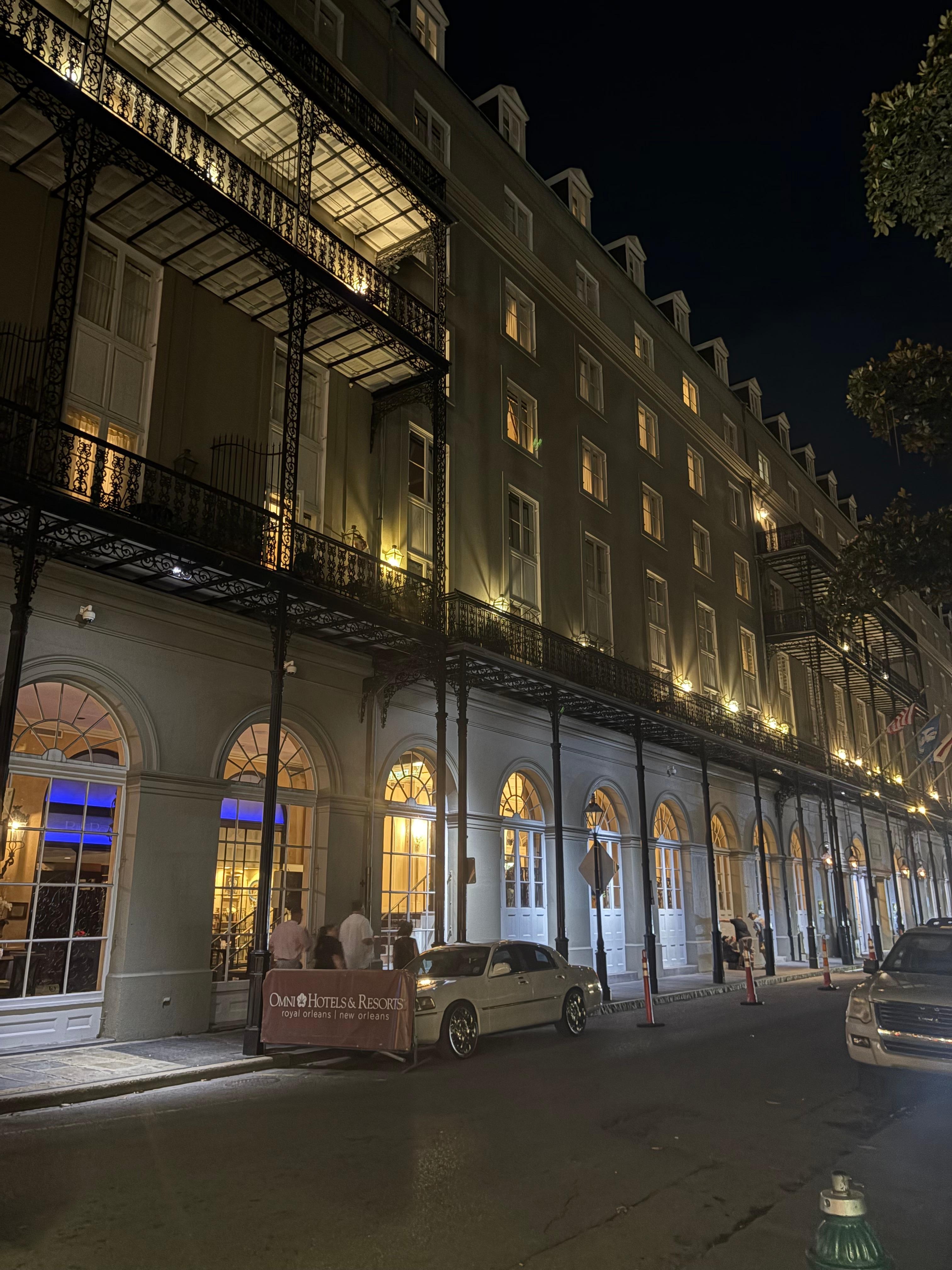 Hotel at night