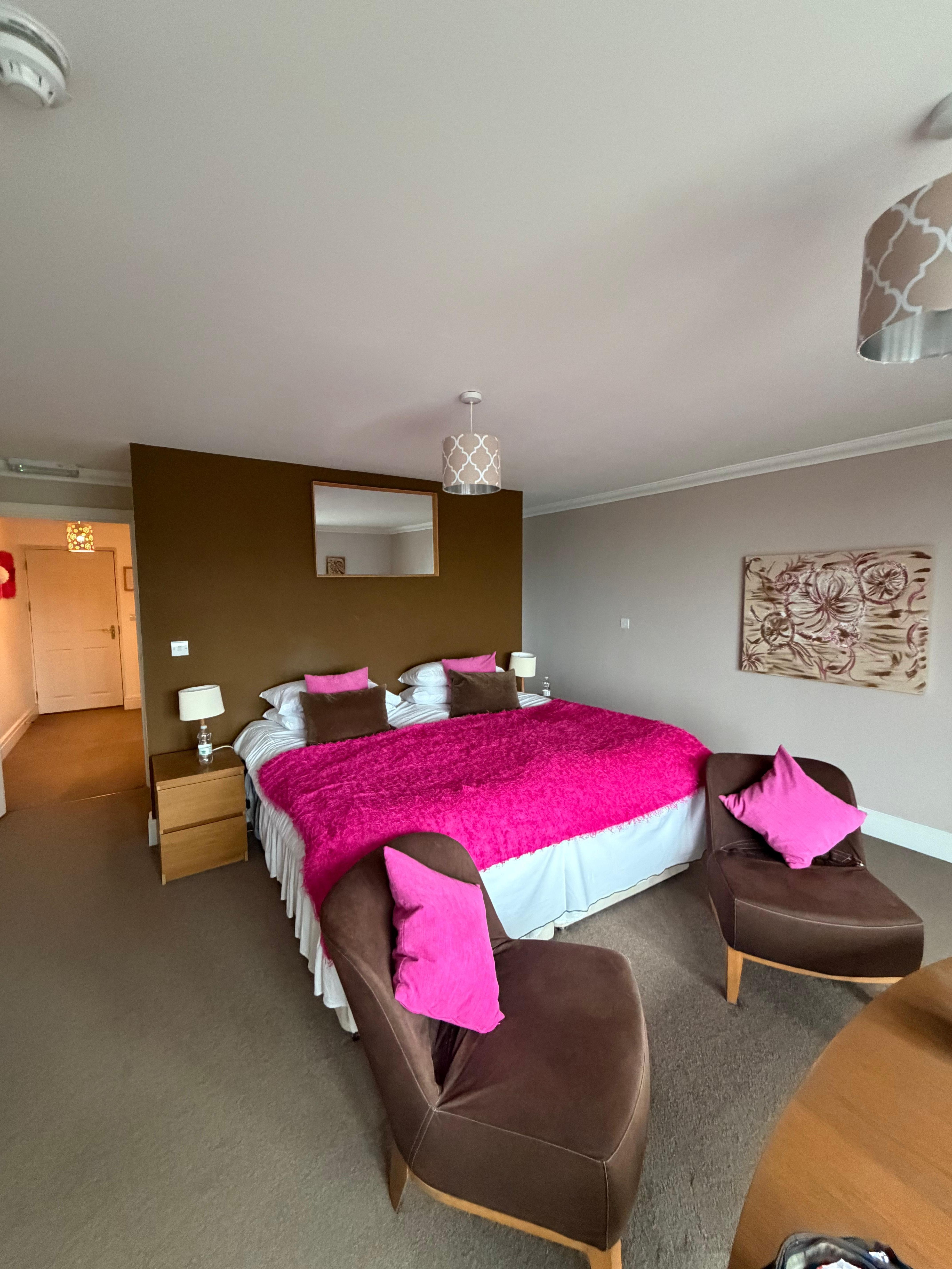 Pink bedroom