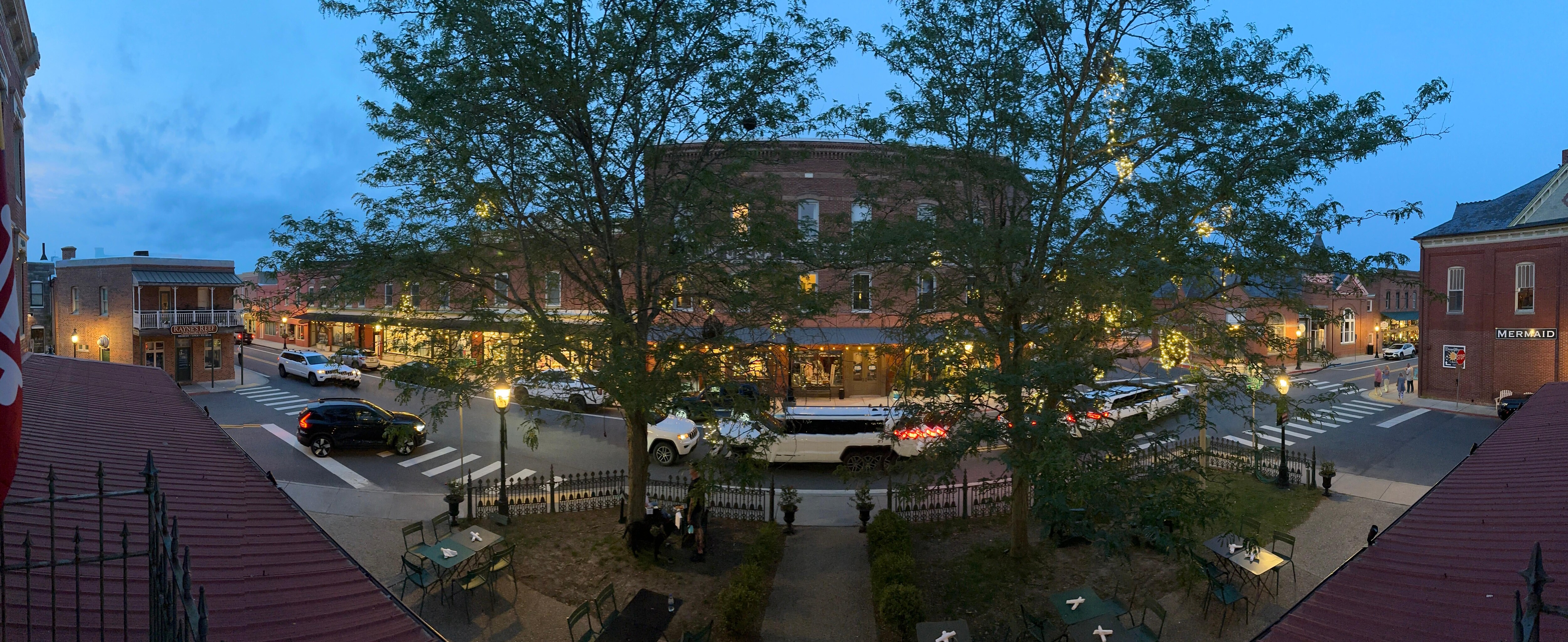 Front Balcony / View of Main Street