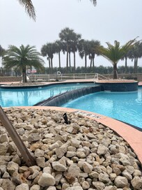 Our resort pool grounds