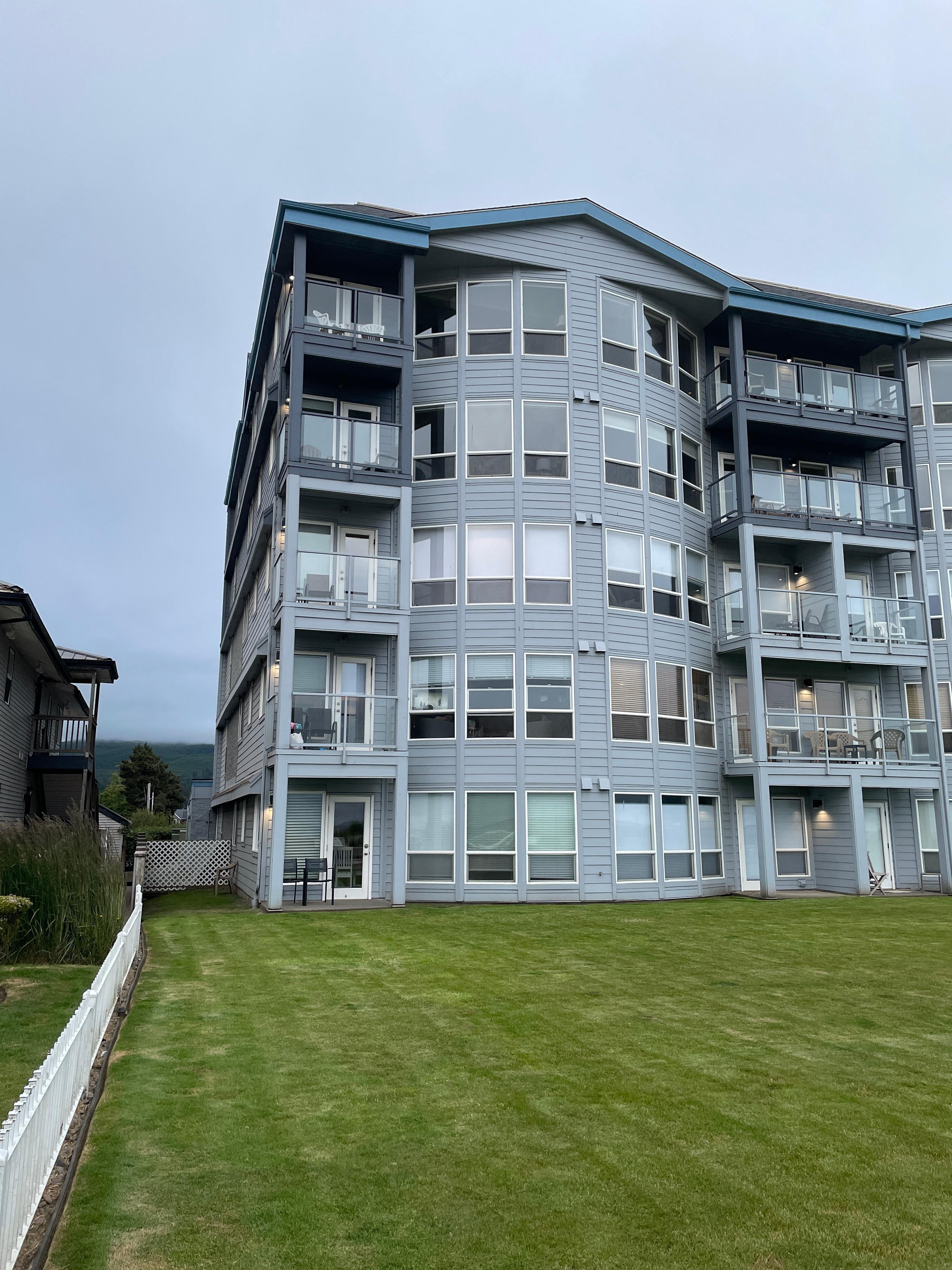 We were in the middle corner unit