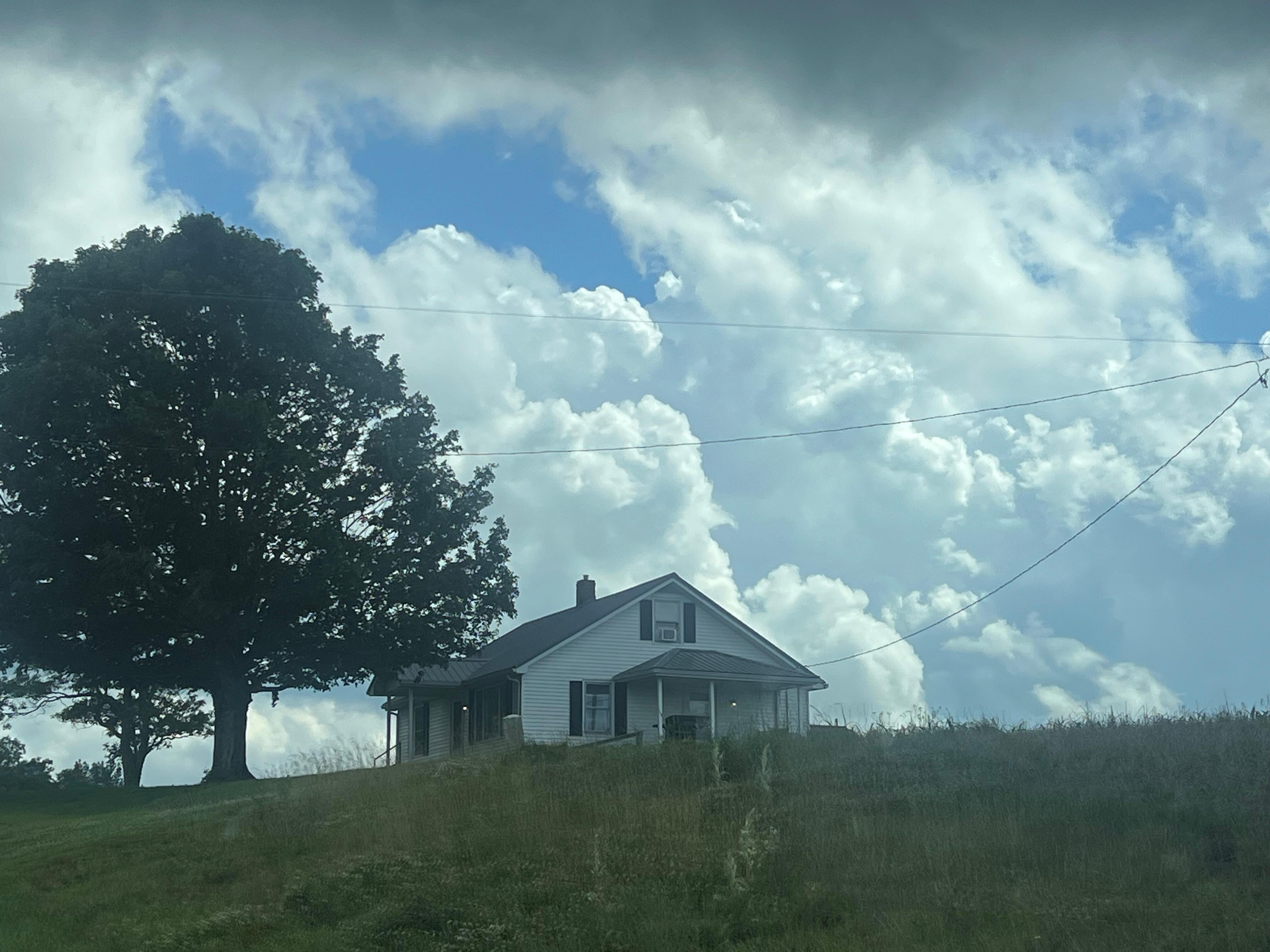 View of house from shed