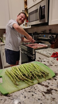 Everything we needed for a delicious family cookout!