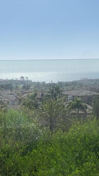 View from the lower hot tub