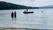Depth of water is not too deep to cause concerns.
