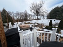 Hot tub pic from the deck