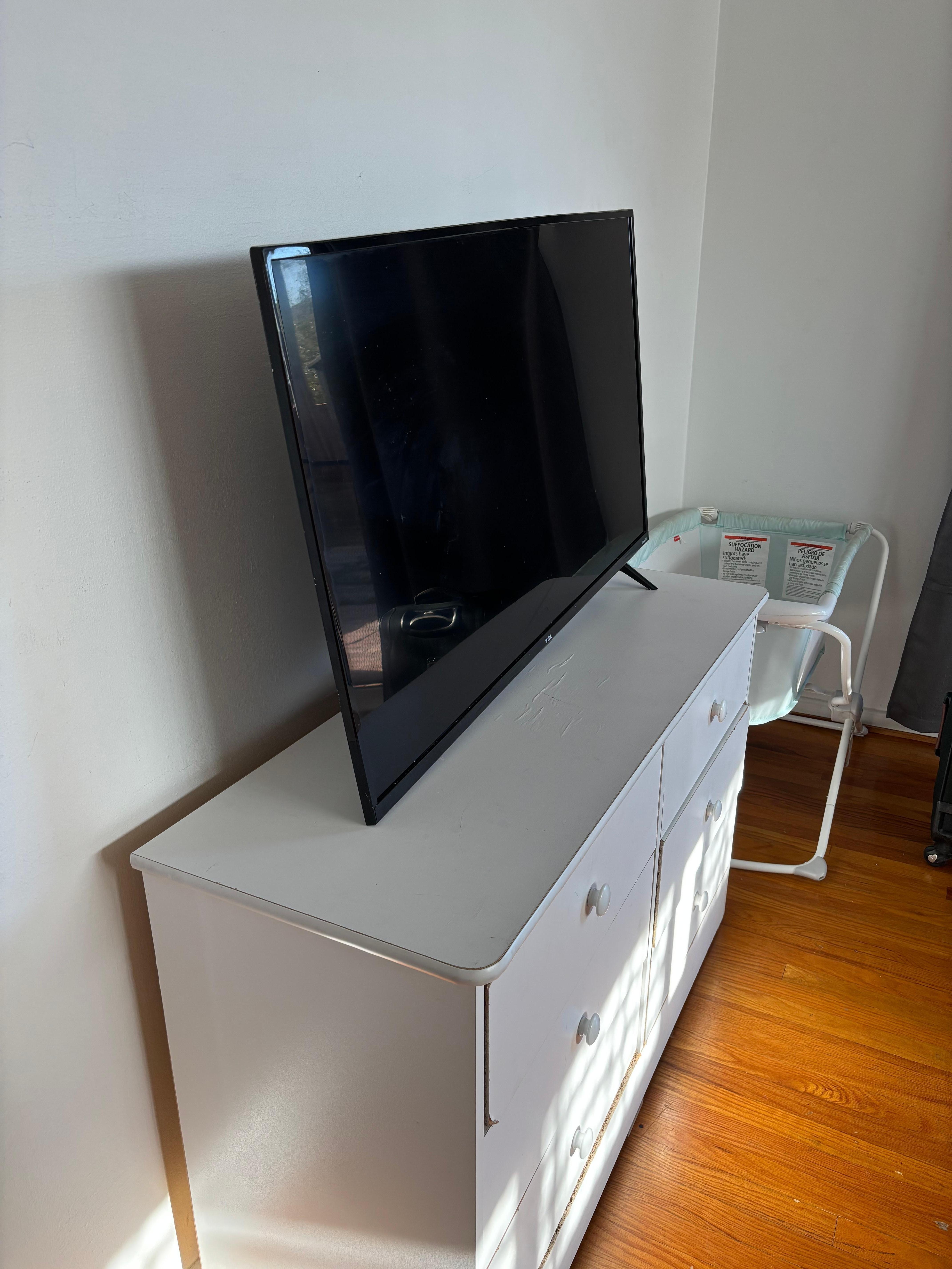 TV amongst other electronics were broken