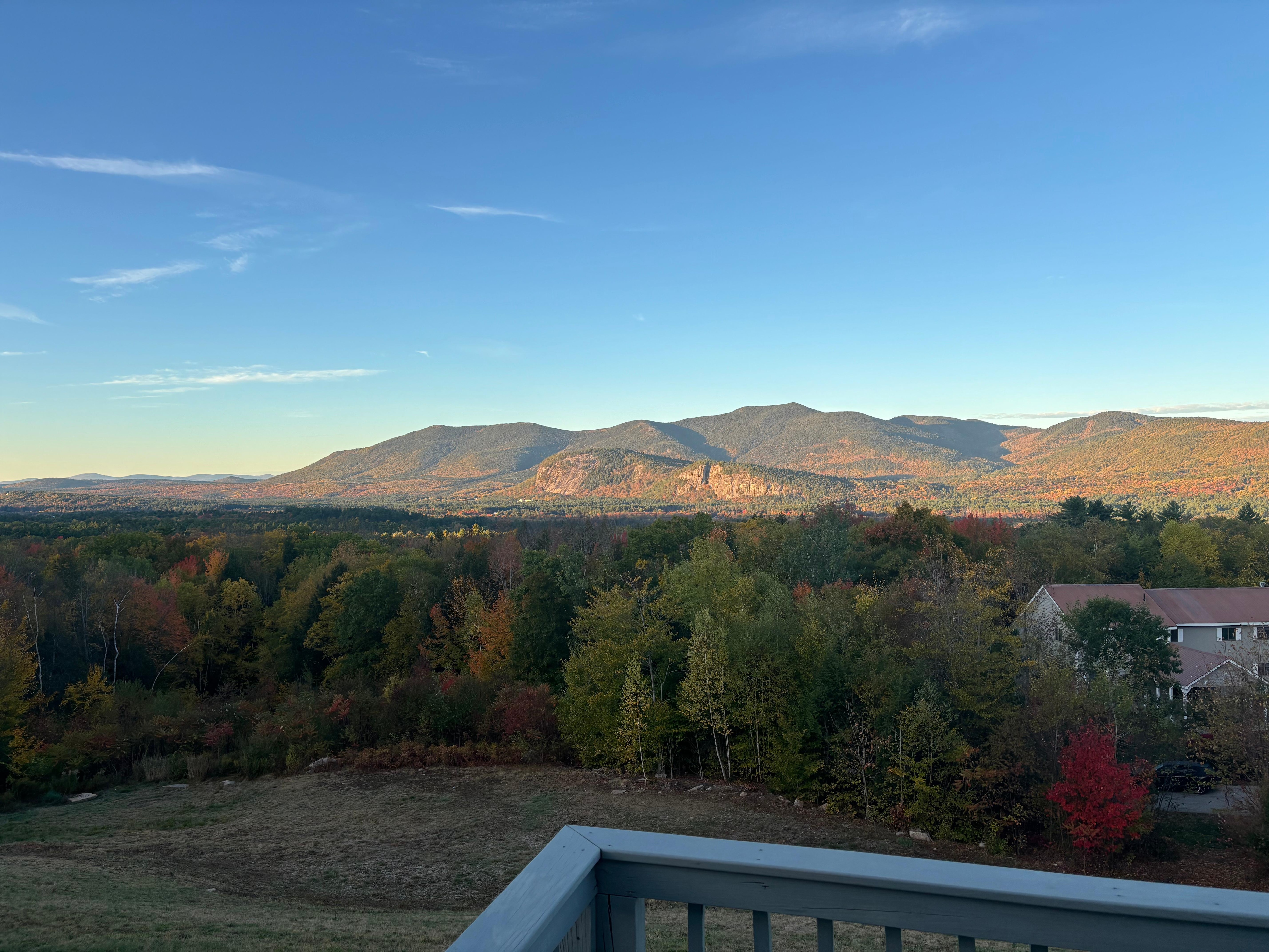 Sunrise off the back deck