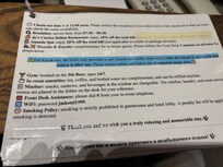 Restaurant too expensive I order two plates me and my wife I received one and when she finishes eating I ask for my plate it’s not order yet so I ask for addition.
For spa I suppose have 20% off I go to the street myself and I have 30%.
For Kayak