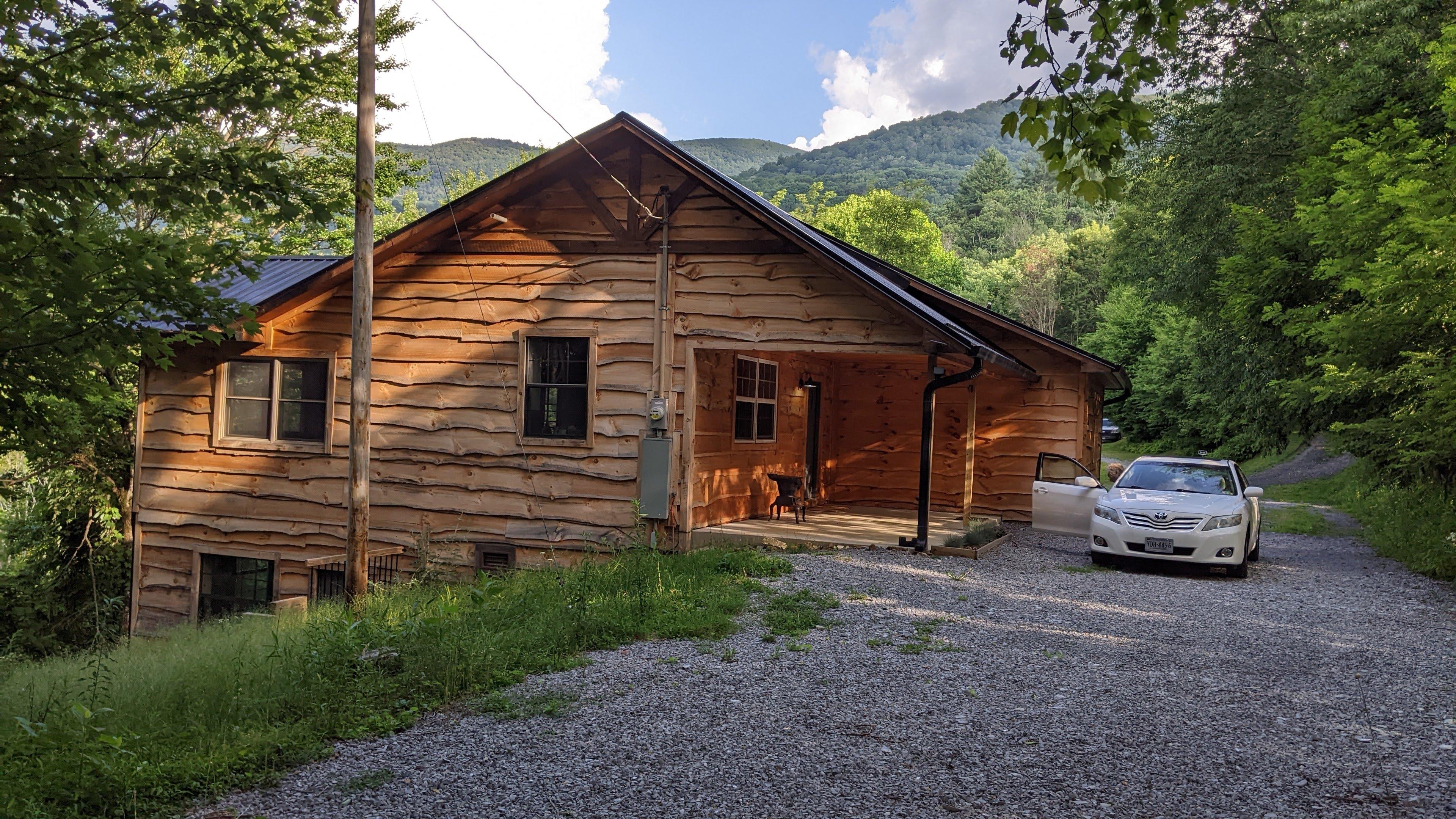 Private parking right at the front door.