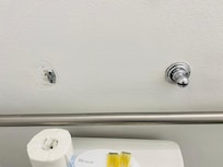 Broken towel bar