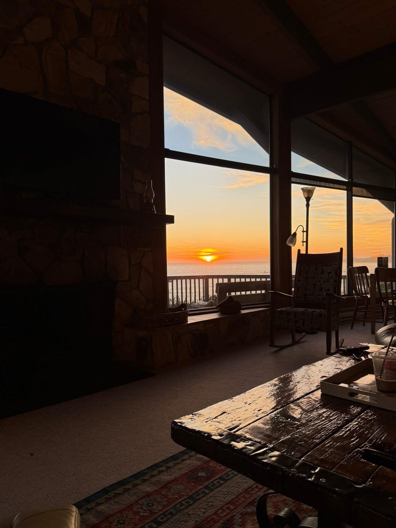 View from the living room.