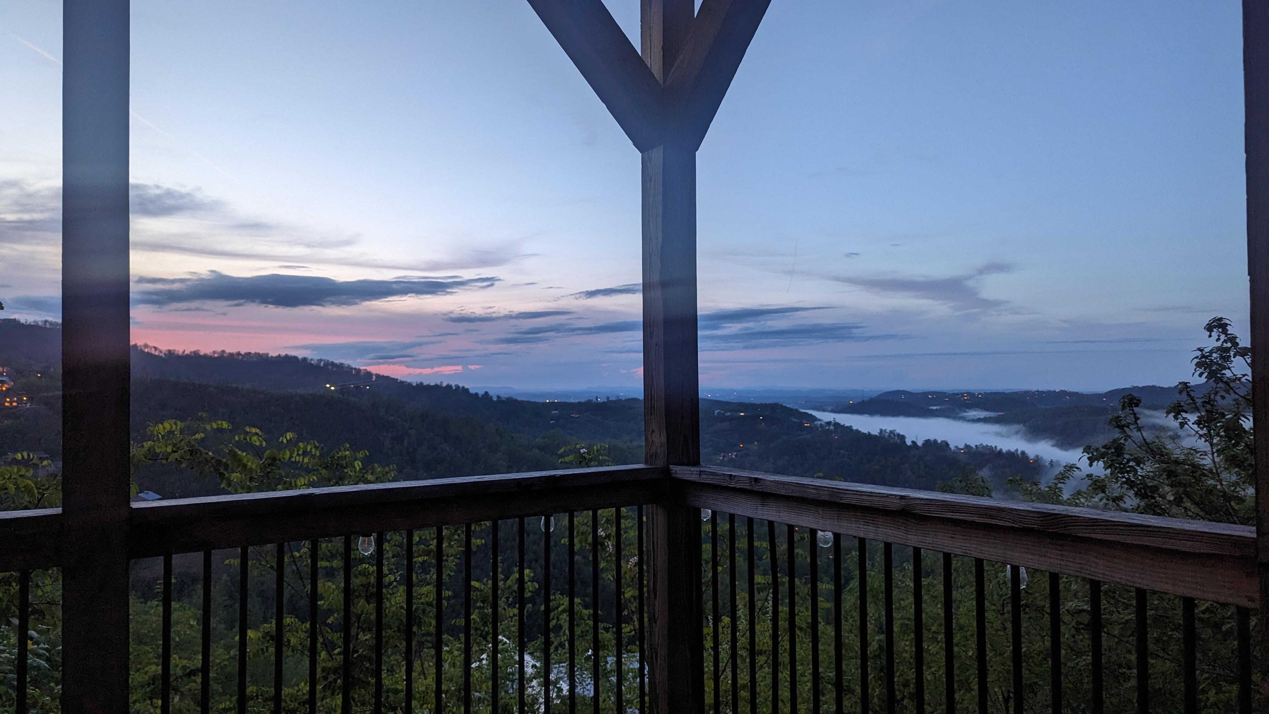 Beautiful sunset views
