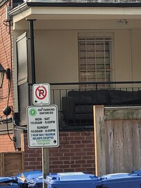 Parking times, $5 for 3hrs, it will let you put in more when your time expires