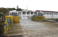 This is from the back/water side.  Love the pier!