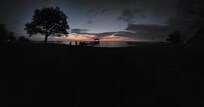 Beginning of sunrise