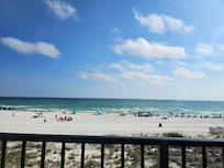 This view is amazing! We loved sitting on the balcony!