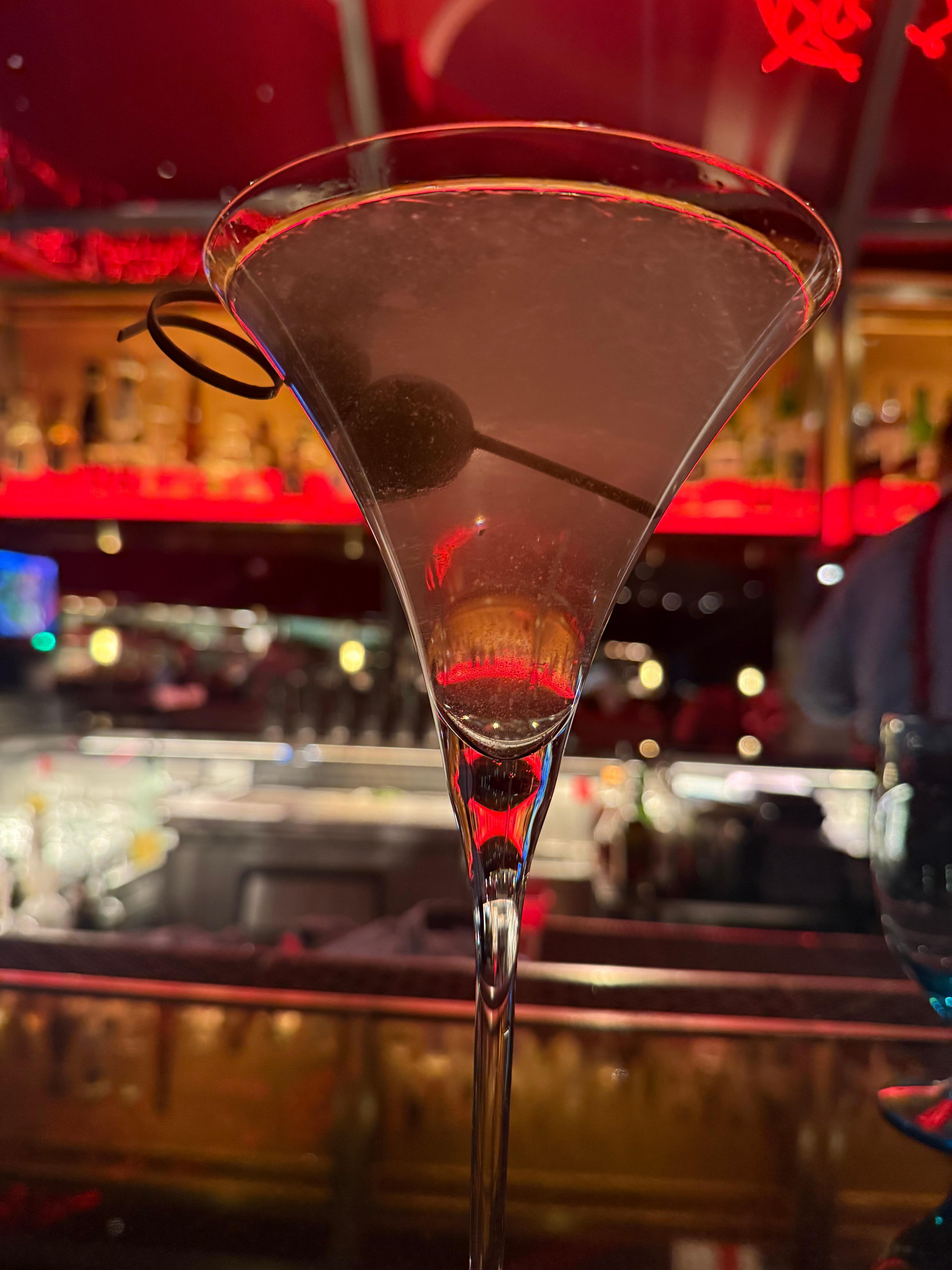 Martini at Gordon Ramsey Steakhouse 