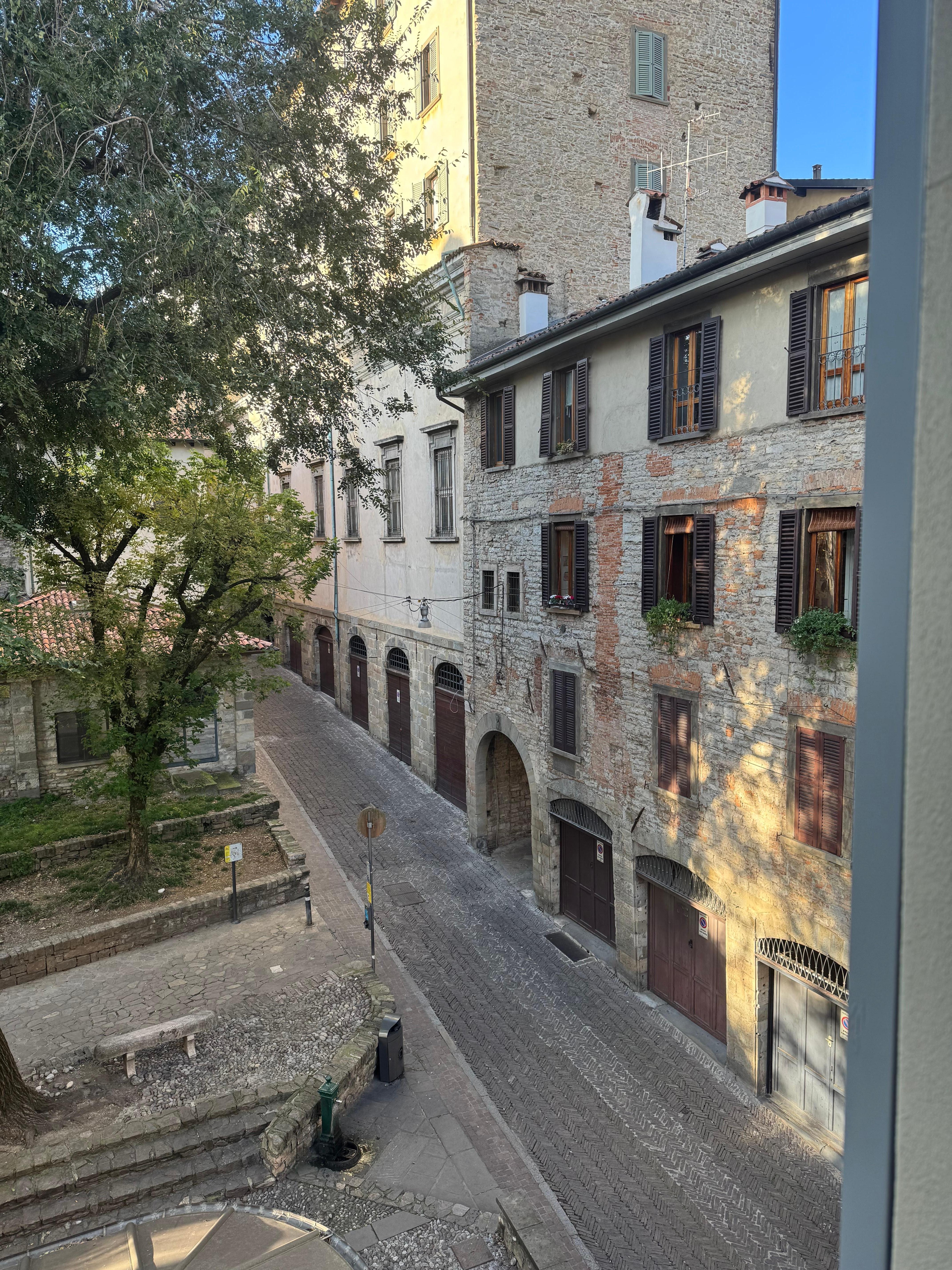 The view of the old town from our beautiful room! 