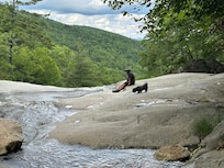 Hike to Upper Creek Falls for swimming and a beautiful view