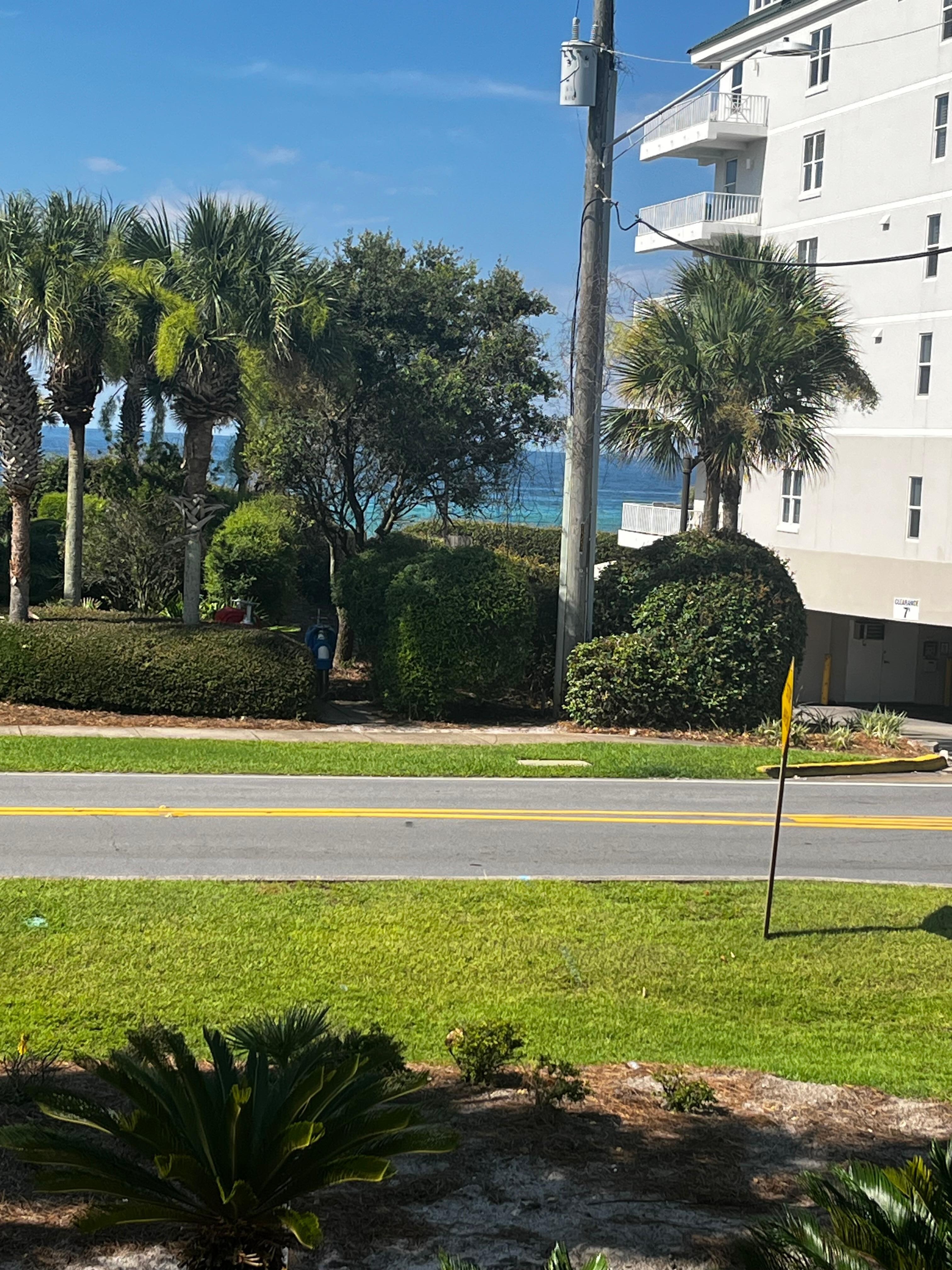 View from the balcony 