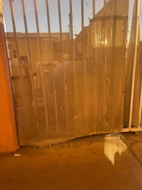 My view when I opened my door.