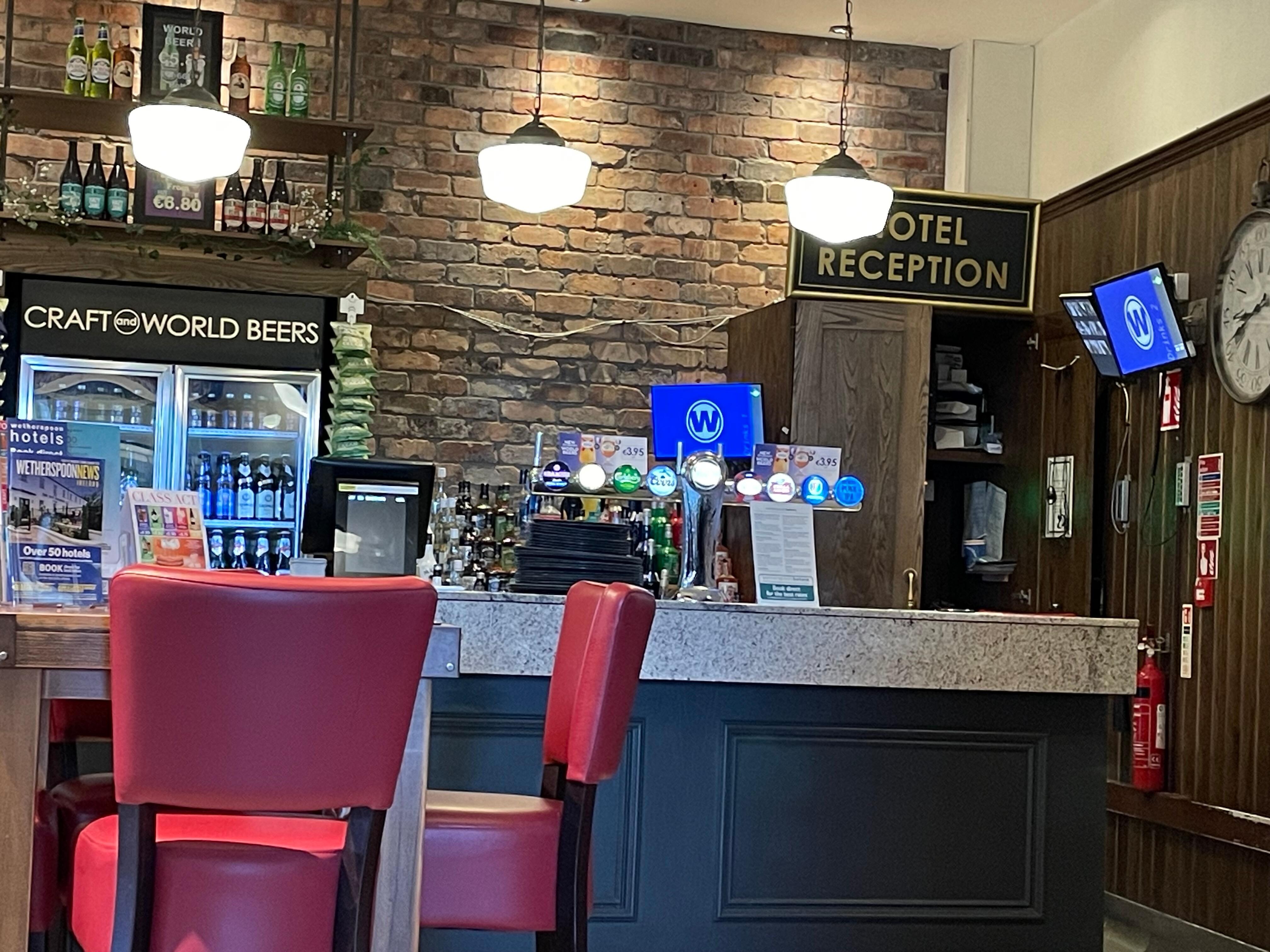 Bar/hotel reception 