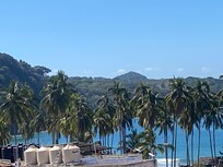 View from the roof of hotel