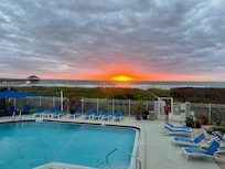 Sunrise from the balcony