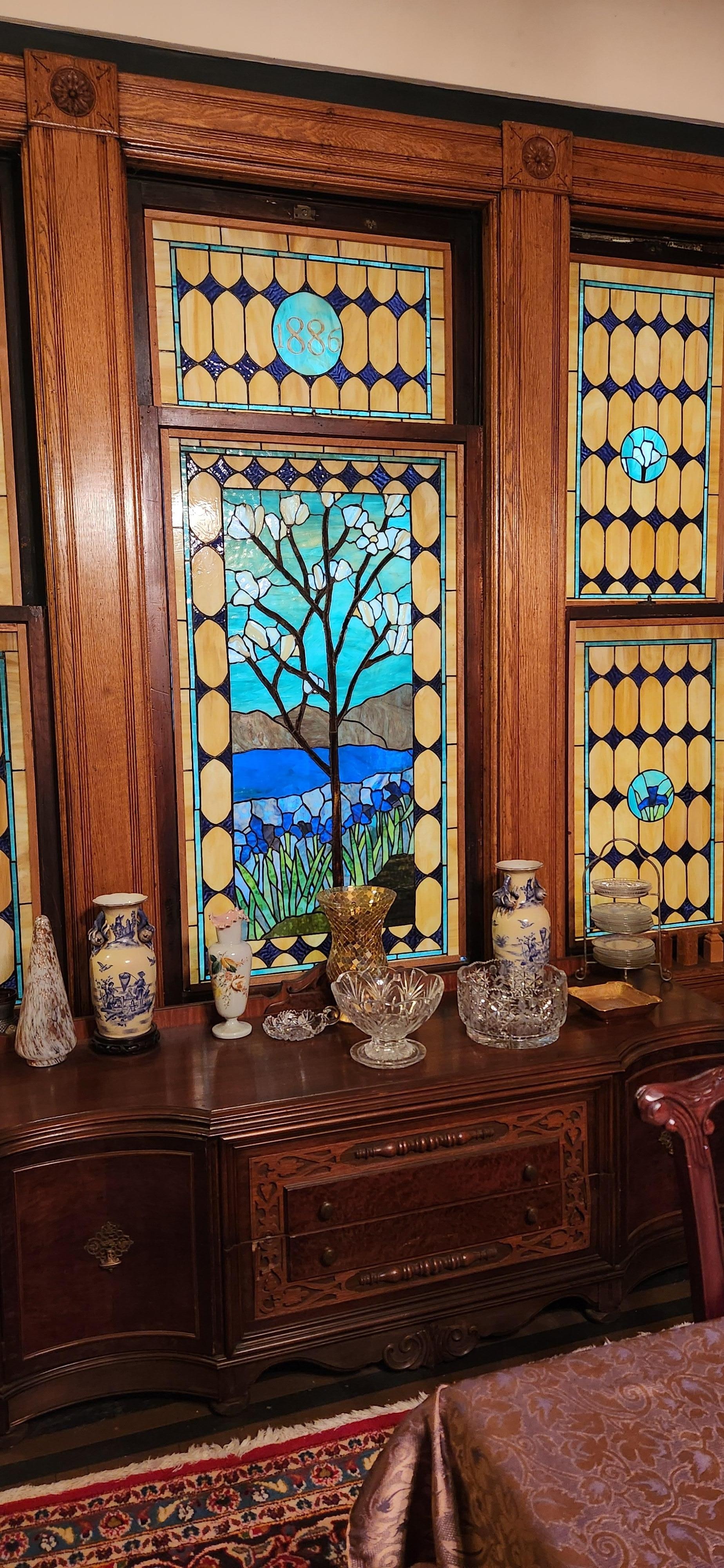 Stained glass everywhere