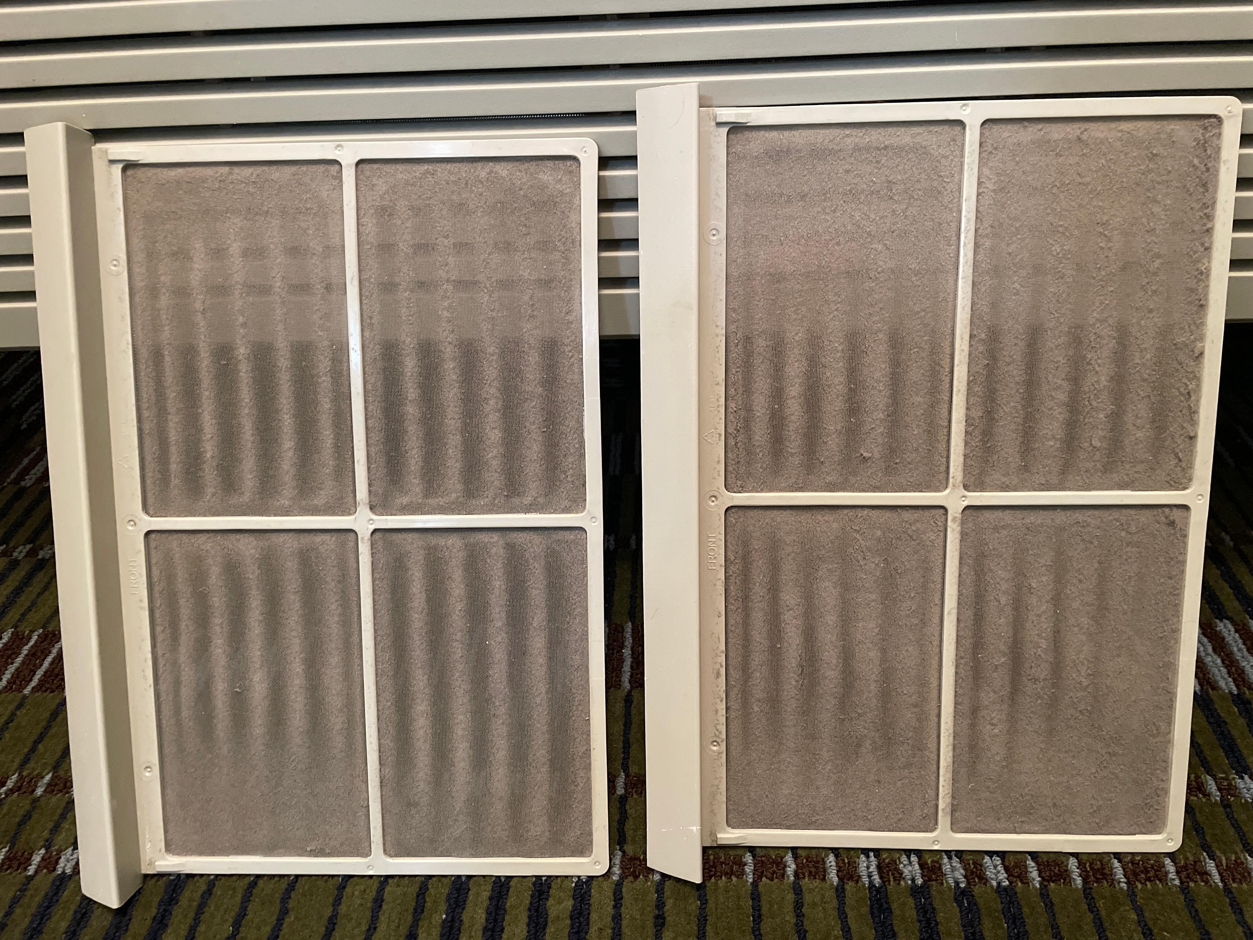 These are the filters. Can’t photograph the smell of cigarette smoke, but it is very strong.