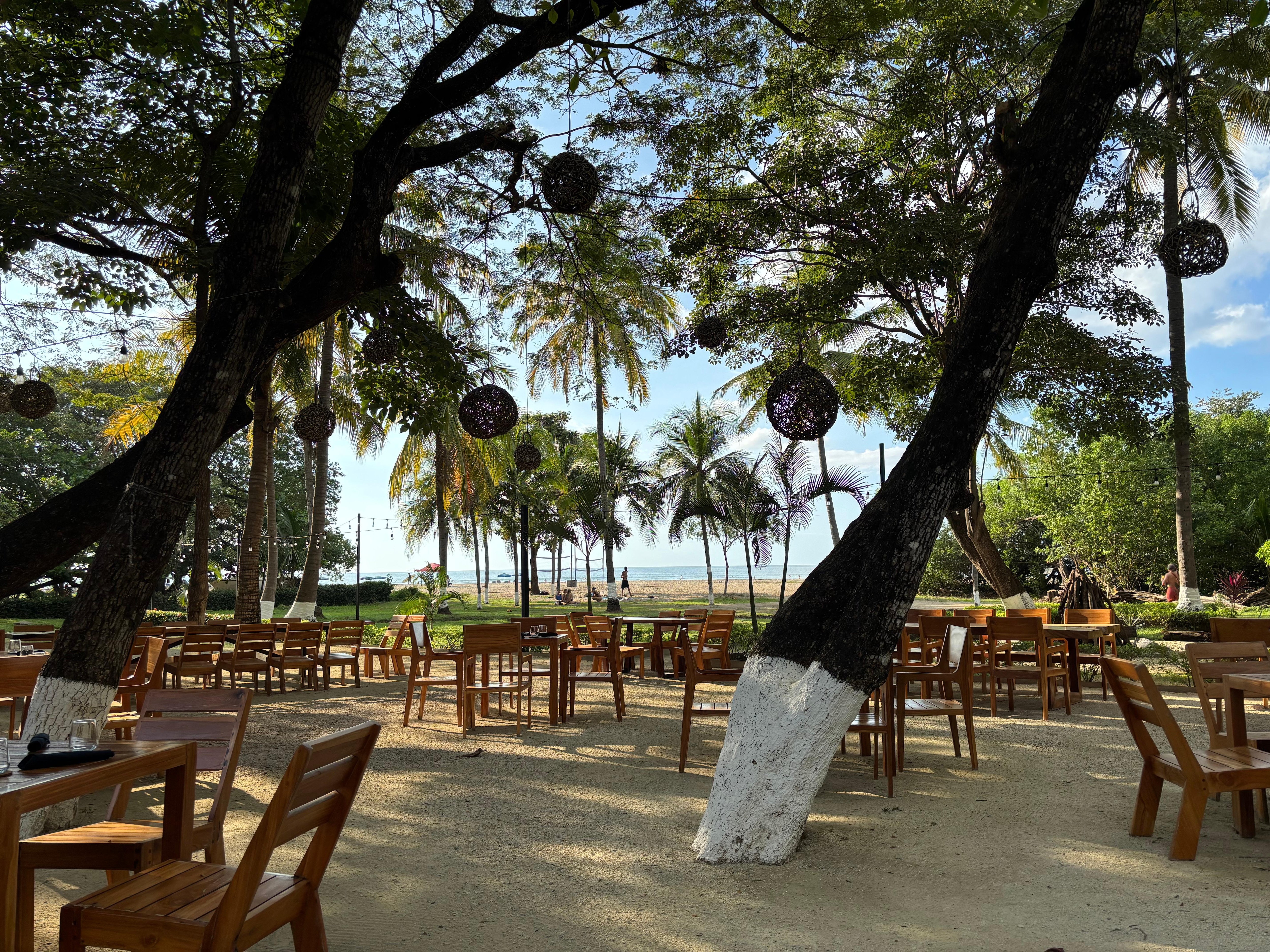 Aqua Saluda Restaurant at the bottom of the hill