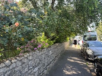 The street out front