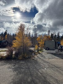 Beautiful view from the front of the unit looking West.