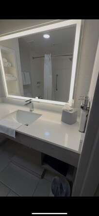 Clean restroom