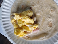 Nice enough to make ham egg and cheese burritos in your room