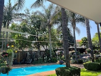 Beautiful and well-manicured landscape