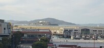 View of Alcatraz from our room
