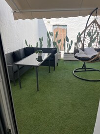 Private patio