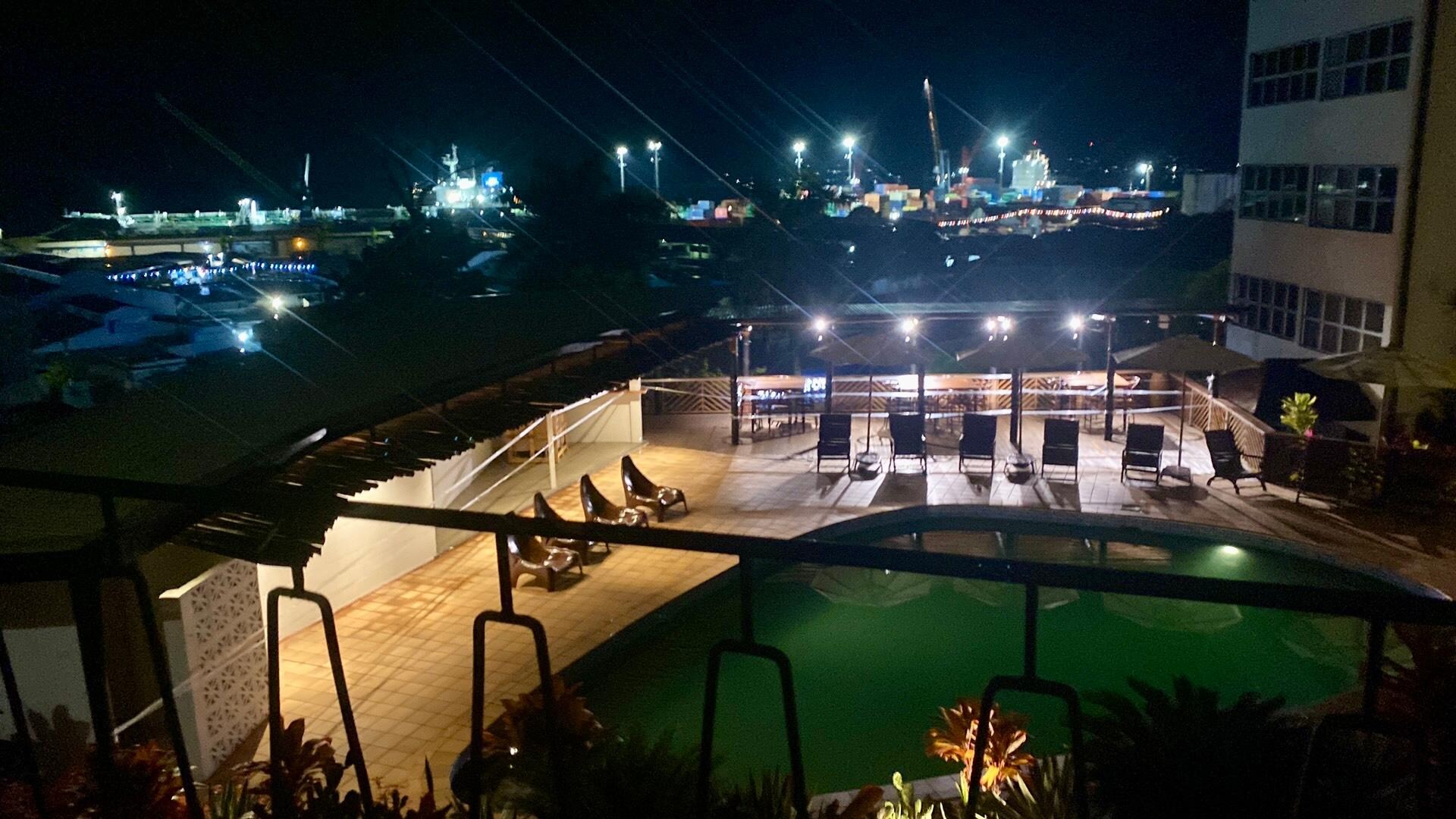 Night view from my balcony.