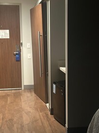 broke bathroom door