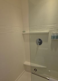Walk in shower