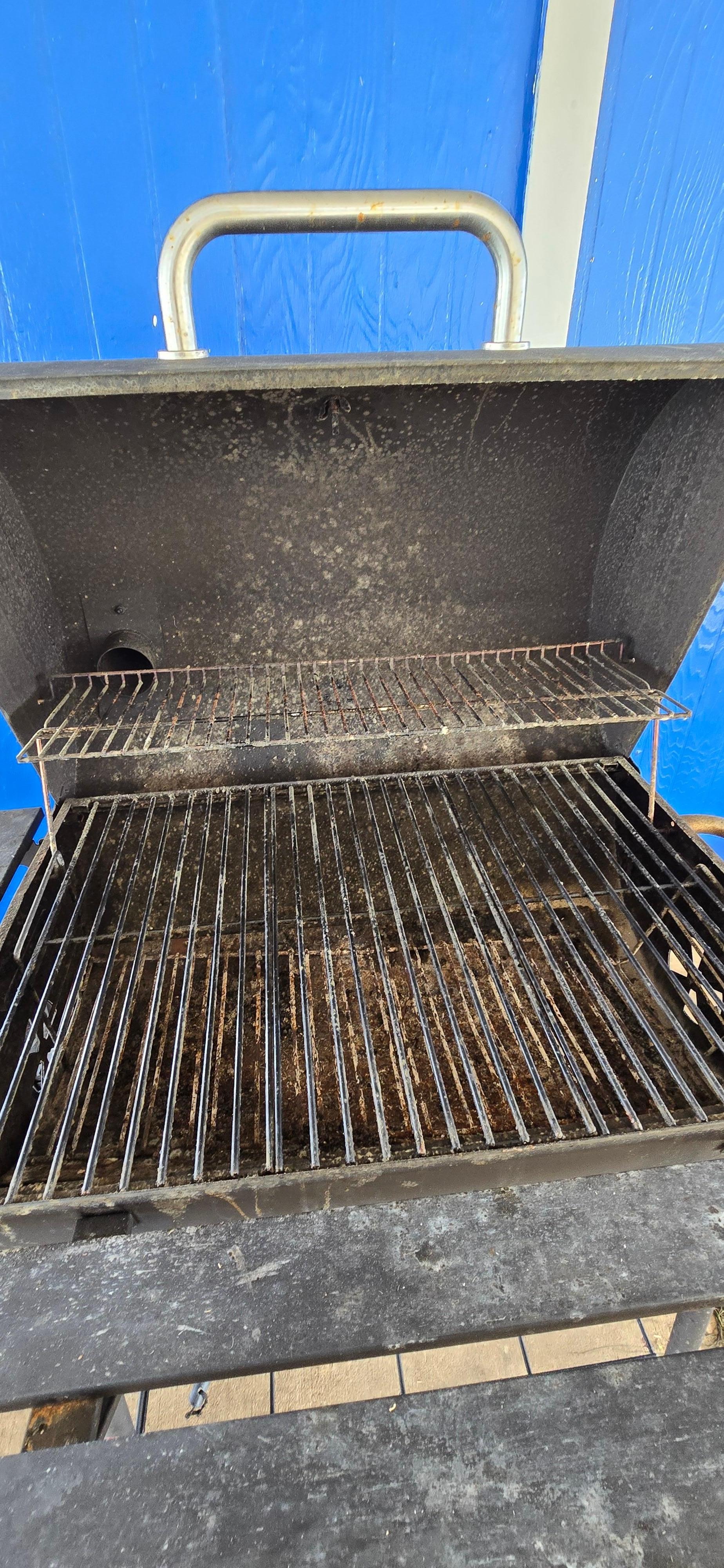 Moldy BBQ pit