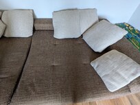 verschlissen und schmützig