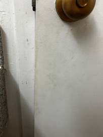 Bathroom door