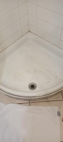 Evidentemente il piatto doccia non viene pulito correttamente e risparmio la visione del resto.