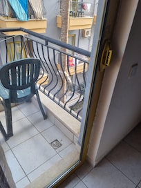Balcony dirty
