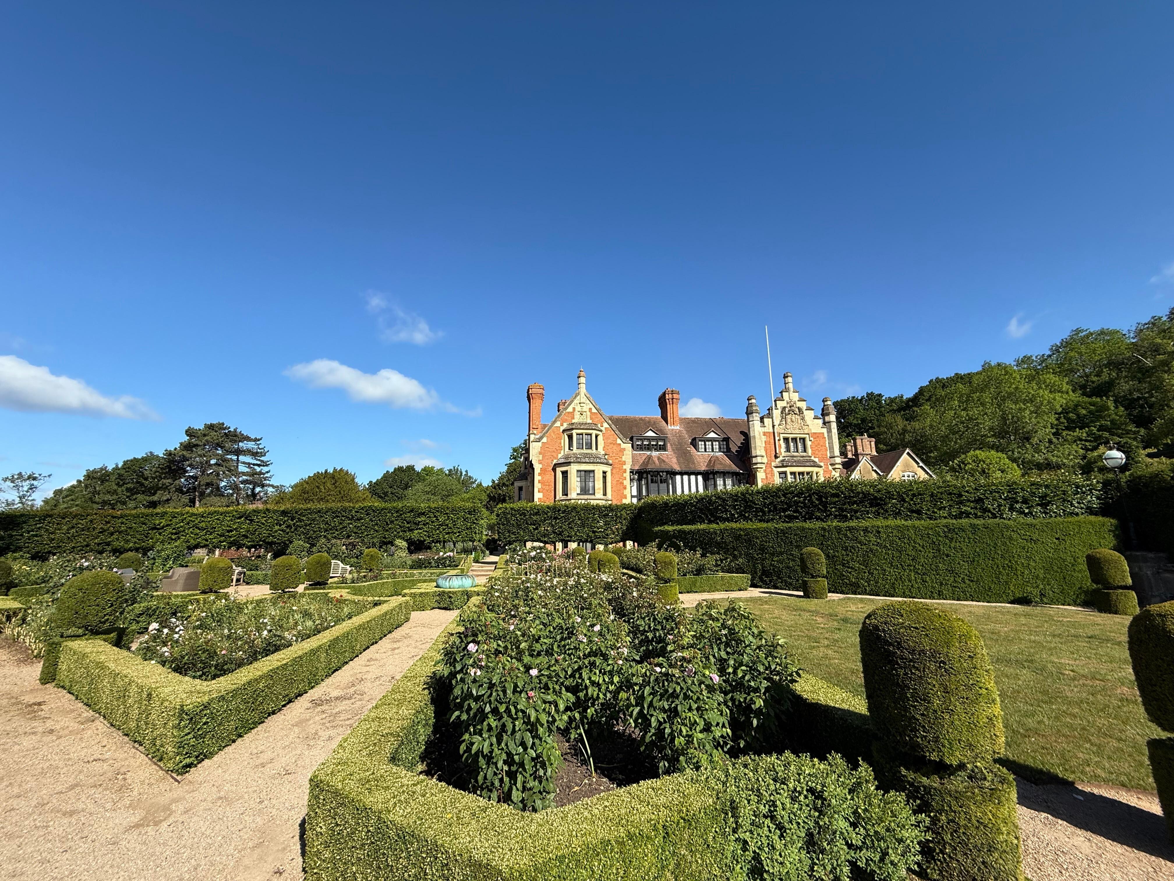 Gardens on the property 